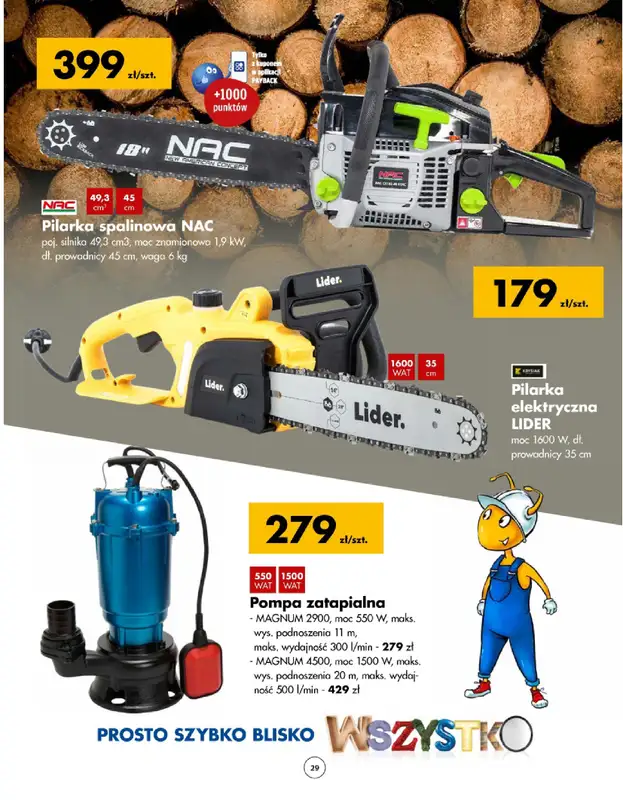 PSB Mrówka - gazetka promocyjna Gazetka od czwartku 10.10 do soboty 19.10 - strona 29