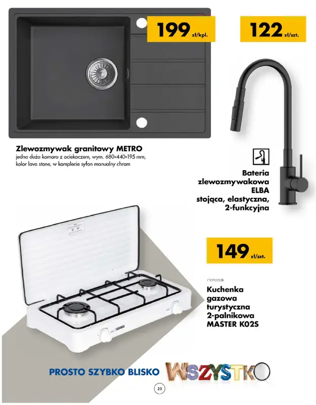 PSB Mrówka - gazetka promocyjna Gazetka od czwartku 10.10 do soboty 19.10 - strona 23