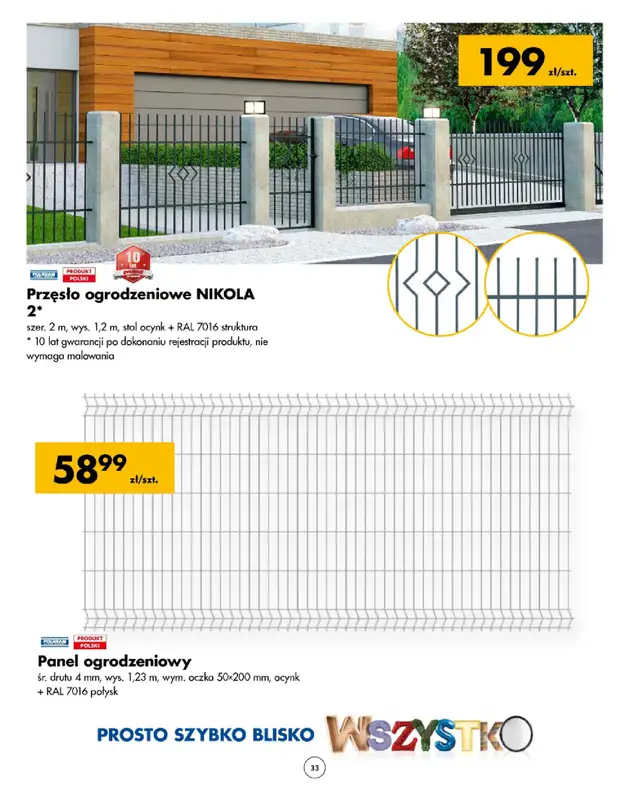 PSB Mrówka - gazetka promocyjna Gazetka od czwartku 10.10 do soboty 19.10 - strona 33