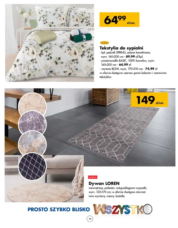 PSB Mrówka - gazetka promocyjna Gazetka od czwartku 10.10 do soboty 19.10 - strona 19