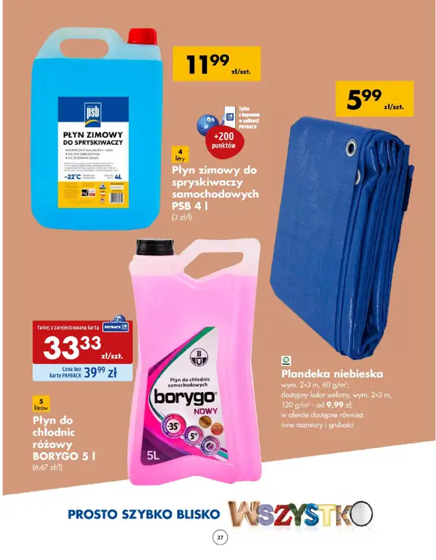 PSB Mrówka - gazetka promocyjna Gazetka od czwartku 10.10 do soboty 19.10 - strona 27