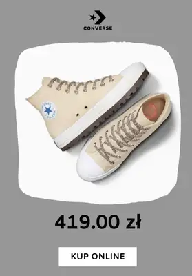 Converse - gazetka promocyjna Buty na deszcz od poniedziałku 07.10  - strona 11 Converse - gazetka promocyjna Buty na deszcz od poniedziałku 07.10  - strona 11