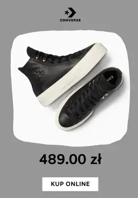 Converse - gazetka promocyjna Buty na deszcz od poniedziałku 07.10  - strona 9 Converse - gazetka promocyjna Buty na deszcz od poniedziałku 07.10  - strona 9