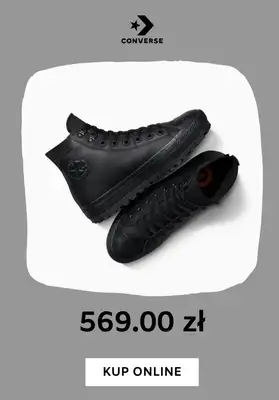 Converse - gazetka promocyjna Buty na deszcz od poniedziałku 07.10  - strona 2 Converse - gazetka promocyjna Buty na deszcz od poniedziałku 07.10  - strona 2