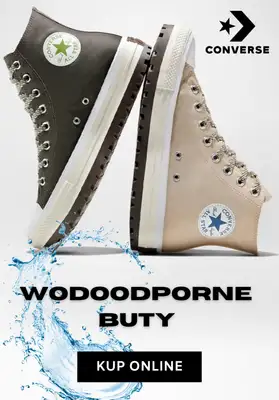 Converse - gazetka promocyjna Buty na deszcz od poniedziałku 07.10  Converse - gazetka promocyjna Buty na deszcz od poniedziałku 07.10