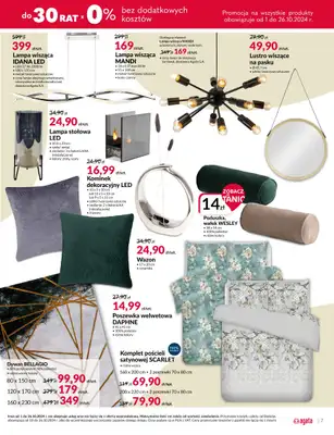 Salony Agata - gazetka promocyjna Gazetka od czwartku 10.10 do soboty 26.10 - strona 7