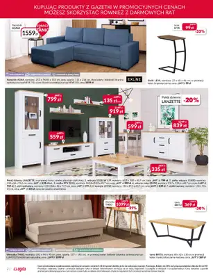 Salony Agata - gazetka promocyjna Gazetka od czwartku 10.10 do soboty 26.10 - strona 2