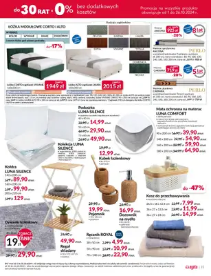 Salony Agata - gazetka promocyjna Gazetka od czwartku 10.10 do soboty 26.10 - strona 15