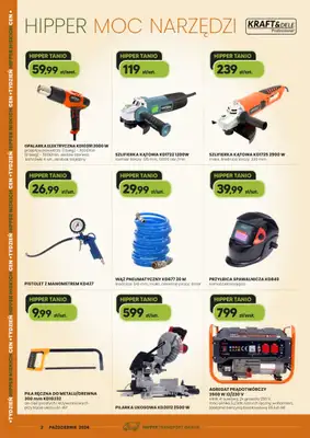 HIPPER.pl - gazetka promocyjna Gazetka od czwartku 10.10 do czwartku 17.10 - strona 2 HIPPER.pl - gazetka promocyjna Gazetka od czwartku 10.10 do czwartku 17.10 - strona 2