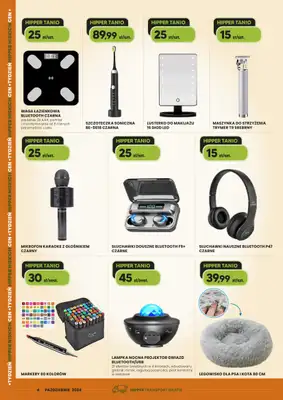 HIPPER.pl - gazetka promocyjna Gazetka od czwartku 10.10 do czwartku 17.10 - strona 4 HIPPER.pl - gazetka promocyjna Gazetka od czwartku 10.10 do czwartku 17.10 - strona 4