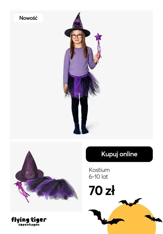 Flying Tiger Copenhagen - gazetka promocyjna Halloween - przebrania i akcesoria od czwartku 10.10  - strona 20