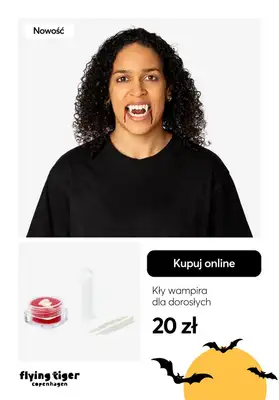 Flying Tiger Copenhagen - gazetka promocyjna Halloween - przebrania i akcesoria od czwartku 10.10  - strona 13