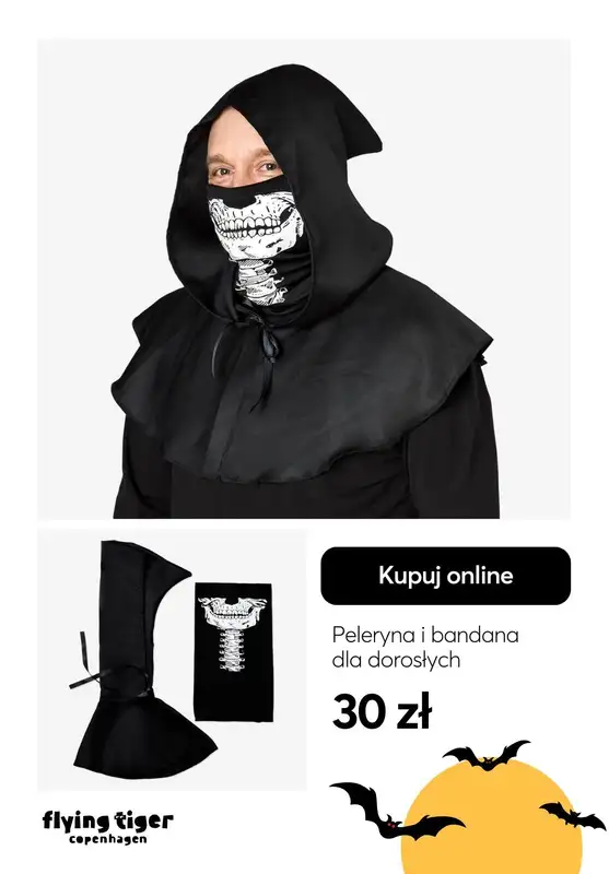 Flying Tiger Copenhagen - gazetka promocyjna Halloween - przebrania i akcesoria od czwartku 10.10  - strona 3