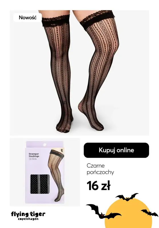 Flying Tiger Copenhagen - gazetka promocyjna Halloween - przebrania i akcesoria od czwartku 10.10  - strona 18