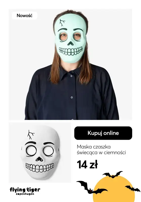 Flying Tiger Copenhagen - gazetka promocyjna Halloween - przebrania i akcesoria od czwartku 10.10  - strona 17