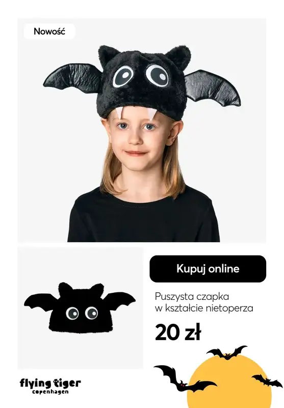 Flying Tiger Copenhagen - gazetka promocyjna Halloween - przebrania i akcesoria od czwartku 10.10  - strona 14