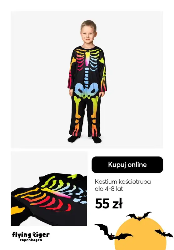Flying Tiger Copenhagen - gazetka promocyjna Halloween - przebrania i akcesoria od czwartku 10.10  - strona 2