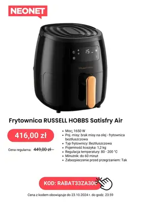 NEONET - gazetka promocyjna -33 zł za każde wydane 300 zł od czwartku 10.10 do środy 23.10 - strona 5