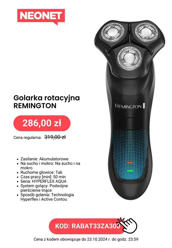 NEONET - gazetka promocyjna -33 zł za każde wydane 300 zł od czwartku 10.10 do środy 23.10 - strona 3