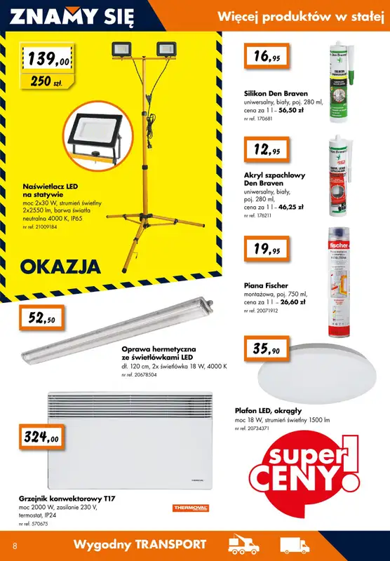 Bricoman - gazetka promocyjna Gazetka od poniedziałku 14.10 do niedzieli 10.11 - strona 8