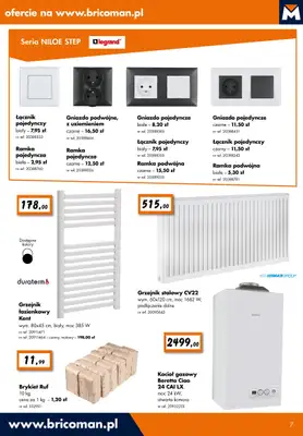 Bricoman - gazetka promocyjna Gazetka od poniedziałku 14.10 do niedzieli 10.11 - strona 7