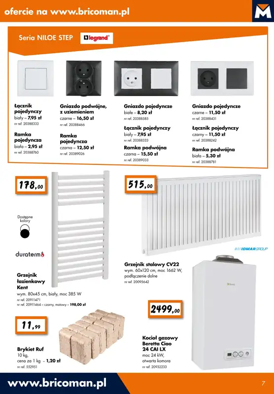 Bricoman - gazetka promocyjna Gazetka od poniedziałku 14.10 do niedzieli 10.11 - strona 7