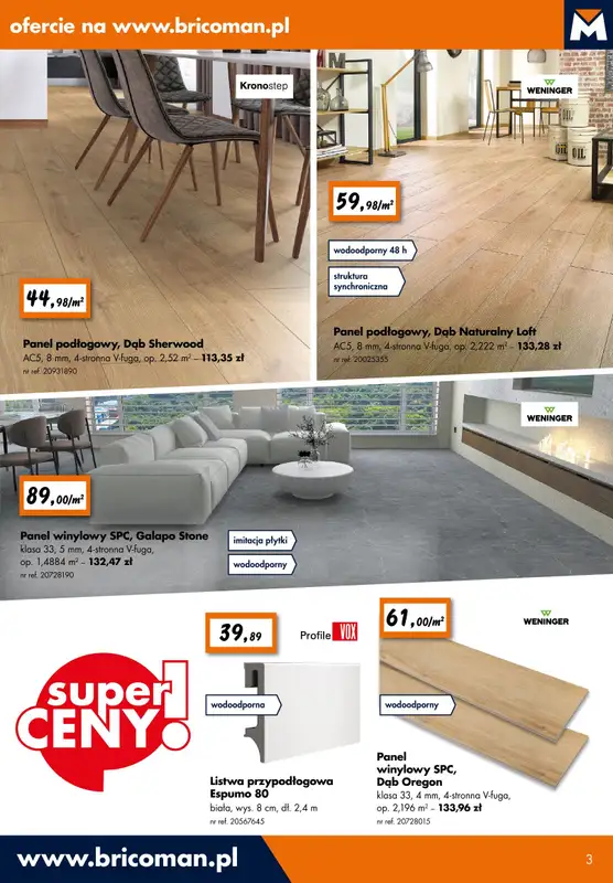 Bricoman - gazetka promocyjna Gazetka od poniedziałku 14.10 do niedzieli 10.11 - strona 3