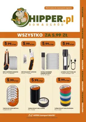 HIPPER.pl - gazetka promocyjna Gazetka od środy 16.10  HIPPER.pl - gazetka promocyjna Gazetka od środy 16.10