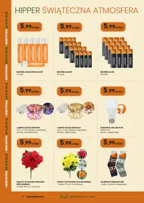 HIPPER.pl - gazetka promocyjna Gazetka od środy 16.10  - strona 4 HIPPER.pl - gazetka promocyjna Gazetka od środy 16.10  - strona 4