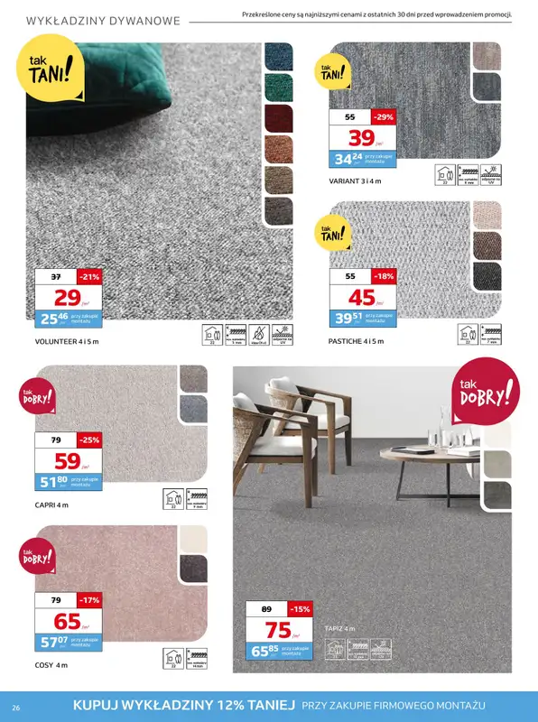 Komfort - gazetka promocyjna Przepis na satysfakcję od środy 16.10 do wtorku 29.10 - strona 26