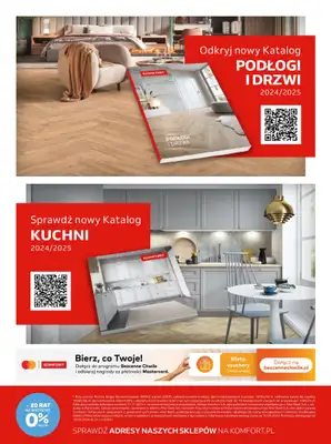 Komfort - gazetka promocyjna Przepis na satysfakcję od środy 16.10 do wtorku 29.10 - strona 40 Komfort - gazetka promocyjna Przepis na satysfakcję od środy 16.10 do wtorku 29.10 - strona 40