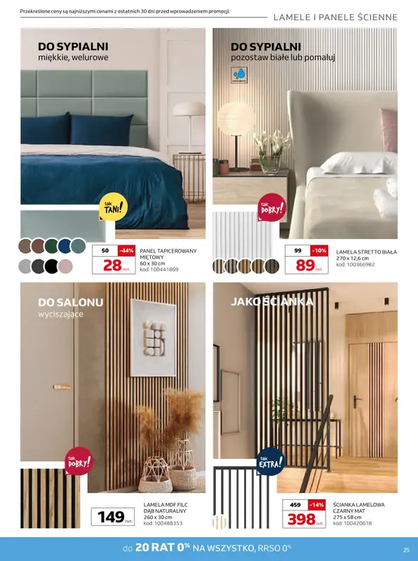 Komfort - gazetka promocyjna Przepis na satysfakcję od środy 16.10 do wtorku 29.10 - strona 25