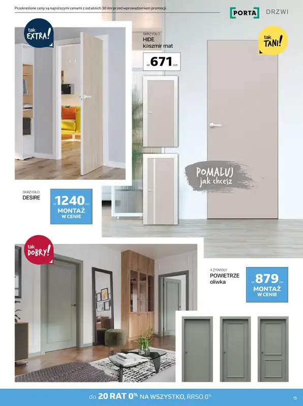 Komfort - gazetka promocyjna Przepis na satysfakcję od środy 16.10 do wtorku 29.10 - strona 15