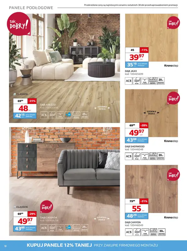 Komfort - gazetka promocyjna Przepis na satysfakcję od środy 16.10 do wtorku 29.10 - strona 18