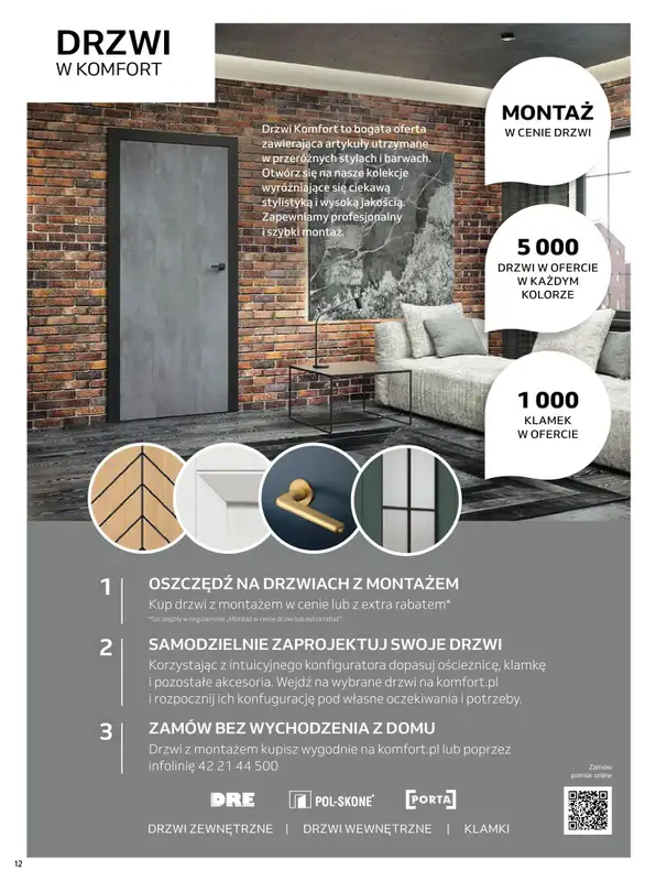 Komfort - gazetka promocyjna Przepis na satysfakcję od środy 16.10 do wtorku 29.10 - strona 12