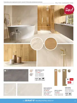 Komfort - gazetka promocyjna Przepis na satysfakcję od środy 16.10 do wtorku 29.10 - strona 31 Komfort - gazetka promocyjna Przepis na satysfakcję od środy 16.10 do wtorku 29.10 - strona 31