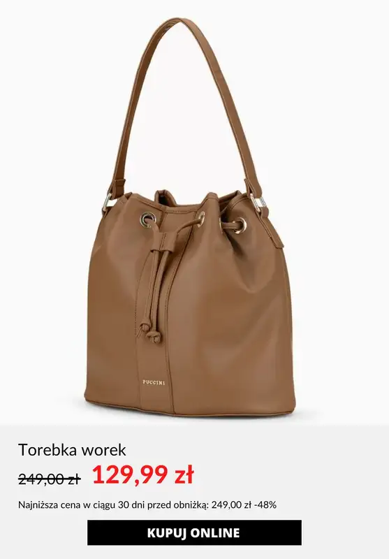 Puccini - gazetka promocyjna Do -50% na torebki od piątku 18.10  - strona 4