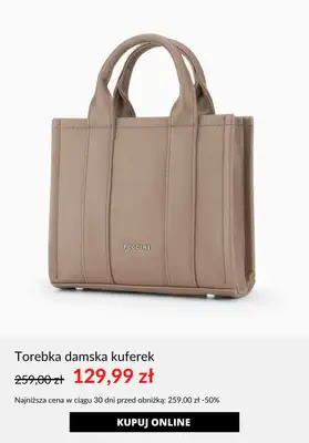 Puccini - gazetka promocyjna Do -50% na torebki od piątku 18.10  - strona 6