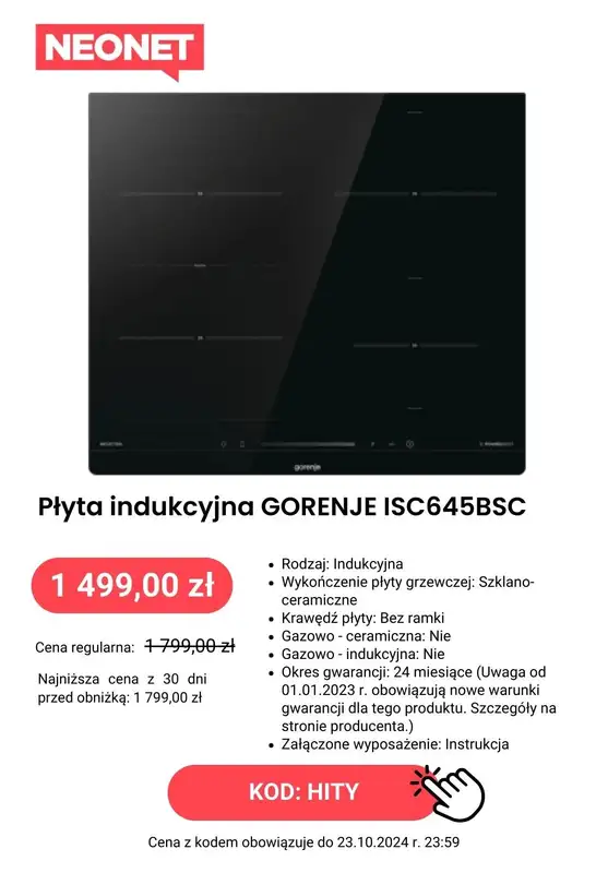 NEONET - gazetka promocyjna HITY cenowe! od poniedziałku 21.10 do środy 23.10 - strona 6