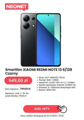 NEONET - gazetka promocyjna HITY cenowe! od poniedziałku 21.10 do środy 23.10 - strona 5