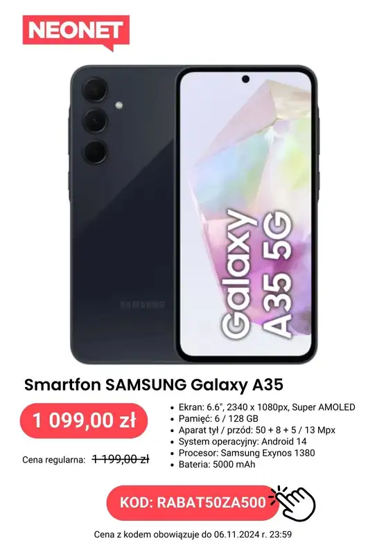 NEONET - gazetka promocyjna ZNIŻKOBRANIE! od czwartku 24.10  - strona 5