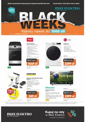 Max Elektro - gazetka promocyjna Gazetka od wtorku 29.10 do poniedziałku 02.12 - strona 12 Max Elektro - gazetka promocyjna Gazetka od wtorku 29.10 do poniedziałku 02.12 - strona 12