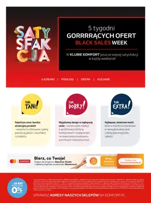 Komfort - gazetka promocyjna Gazetka od środy 30.10 do wtorku 03.12 - strona 40