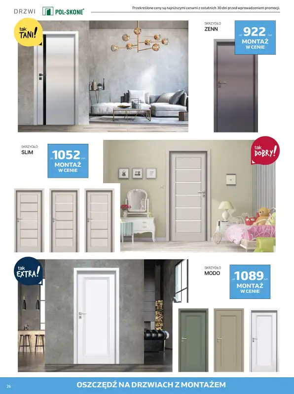 Komfort - gazetka promocyjna Gazetka od środy 30.10 do wtorku 03.12 - strona 26