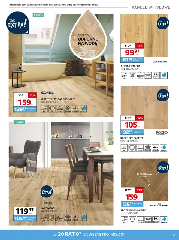 Komfort - gazetka promocyjna Gazetka od środy 30.10 do wtorku 03.12 - strona 19