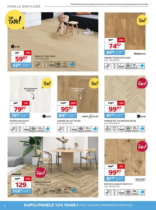 Komfort - gazetka promocyjna Gazetka od środy 30.10 do wtorku 03.12 - strona 18