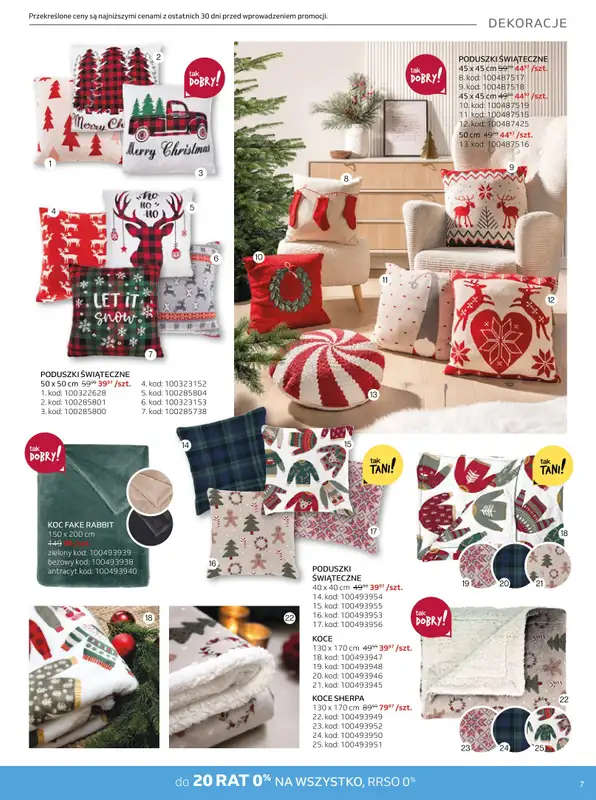 Komfort - gazetka promocyjna Gazetka od środy 30.10 do wtorku 03.12 - strona 7