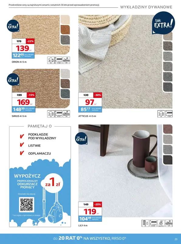 Komfort - gazetka promocyjna Gazetka od środy 30.10 do wtorku 03.12 - strona 23