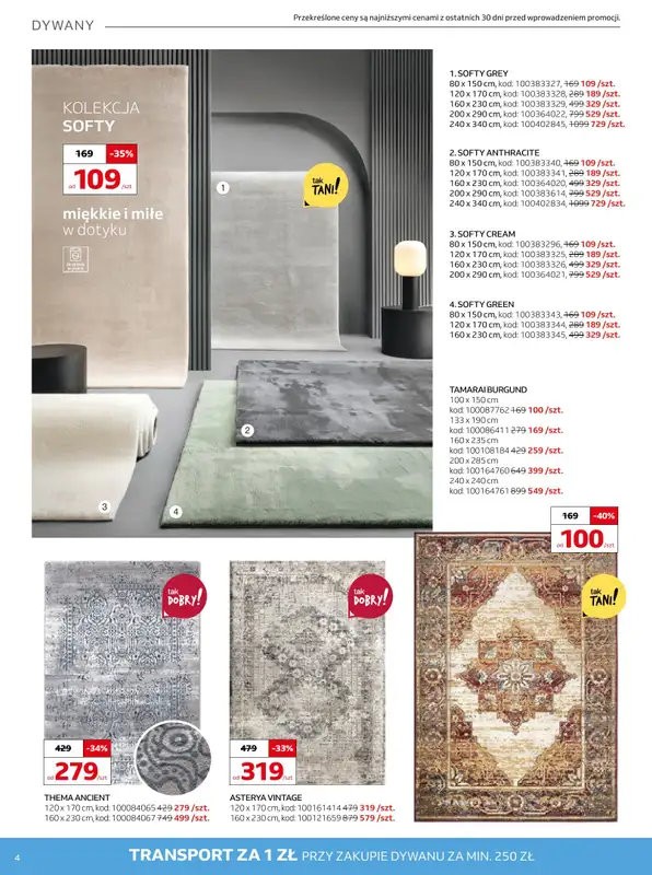 Komfort - gazetka promocyjna Gazetka od środy 30.10 do wtorku 03.12 - strona 4