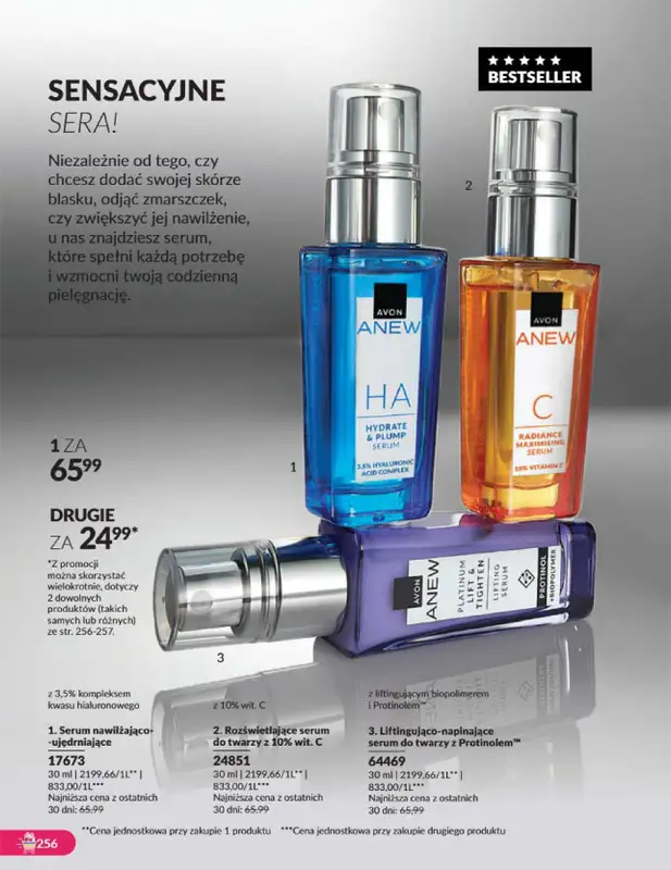 AVON - gazetka promocyjna Katalog listopad 2024 od czwartku 31.10 do soboty 30.11 - strona 256